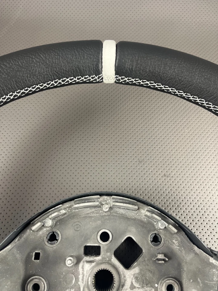 Sportlenkrad Lederlenkrad Smart ForTwo 450  NEU LEDERBEZUG Neu Beziehen Nappa - Bild 2 von 4