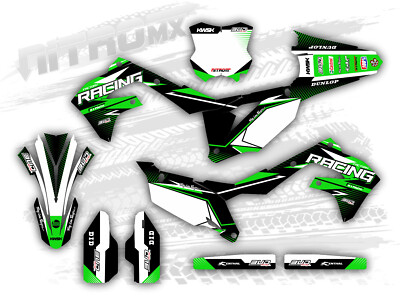 Grafik Set passend Kawasaki KX 250F KXF 250 KX250F 2021 2022 2023 2024 Dekor