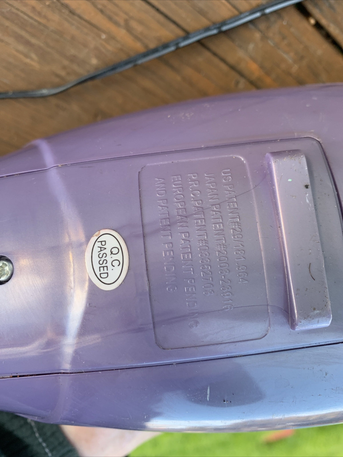Shark Cordless Handheld Vacuum Cleaner Purple SV780 N Tested Works Has Charger ! eBay