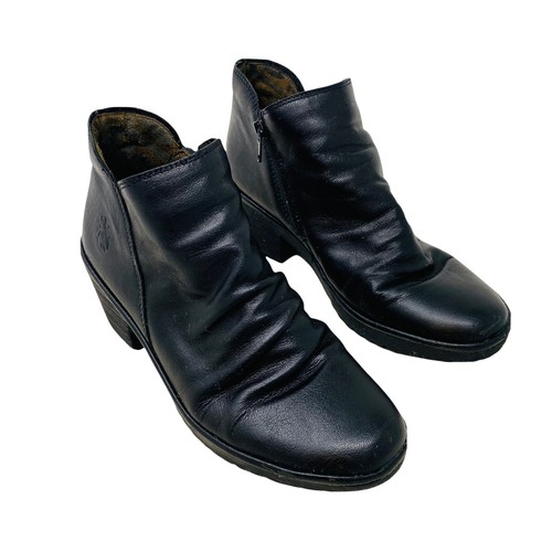 Fly London Wezo Ankle Boots 39 8 8.5 