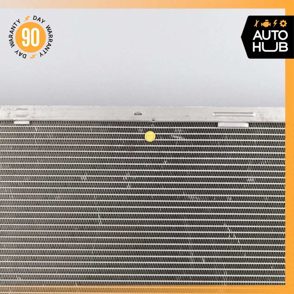 90-91 Mercedes R129 300SL Motor Refrigeración Radiador Aire A/C Condensador OEM Foto 4 de 4