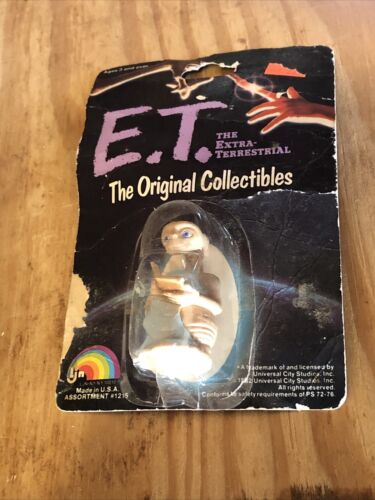 E.T. Extra Terrestrial Original Collectibles 1982 Figure Phone Home Vintage Toy - Picture 1 of 2