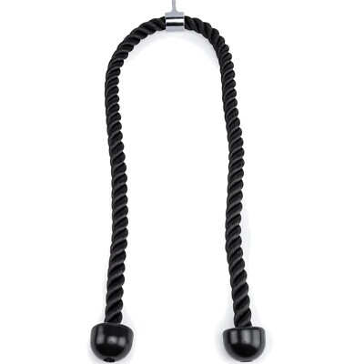 Long Tricep Rope for Home Gym Pulley System,Double Length Tricep Pull Down Ro...