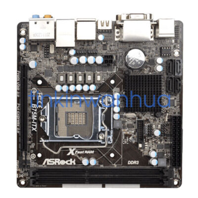 For ASRock B75M-ITX Motherboard LGA1155 DDR3 Mini-ITX Mainboard 100%Test Working
