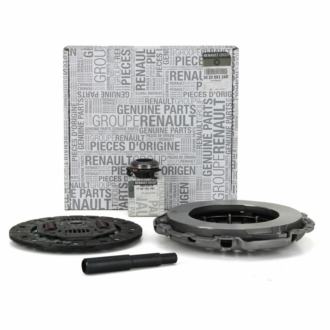Kit embrayage d'origine Renault avec butée pour Clio et Captur 1.5 dCi