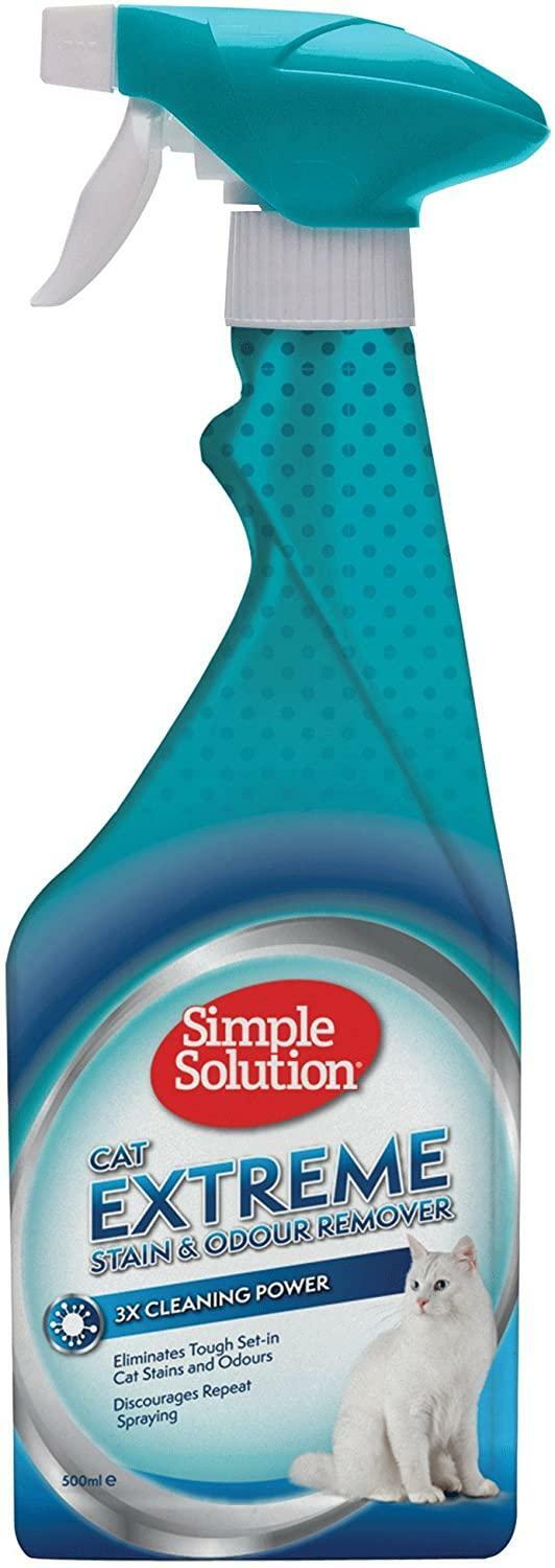 simple solution extreme cat stain and odour remover
