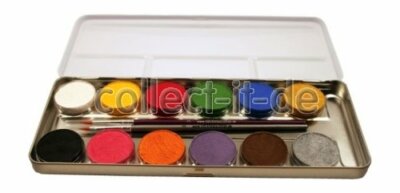 Schminkpalette Eulenspiegel 12er set