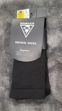 NEW 1-Pack Men's Size M 6-8 Oakley DryMax Tactical Crew Socks Black