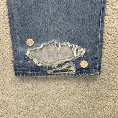solo semore baggy denim w40 Vtg 90s Solo Semore Cargo Jeans Men