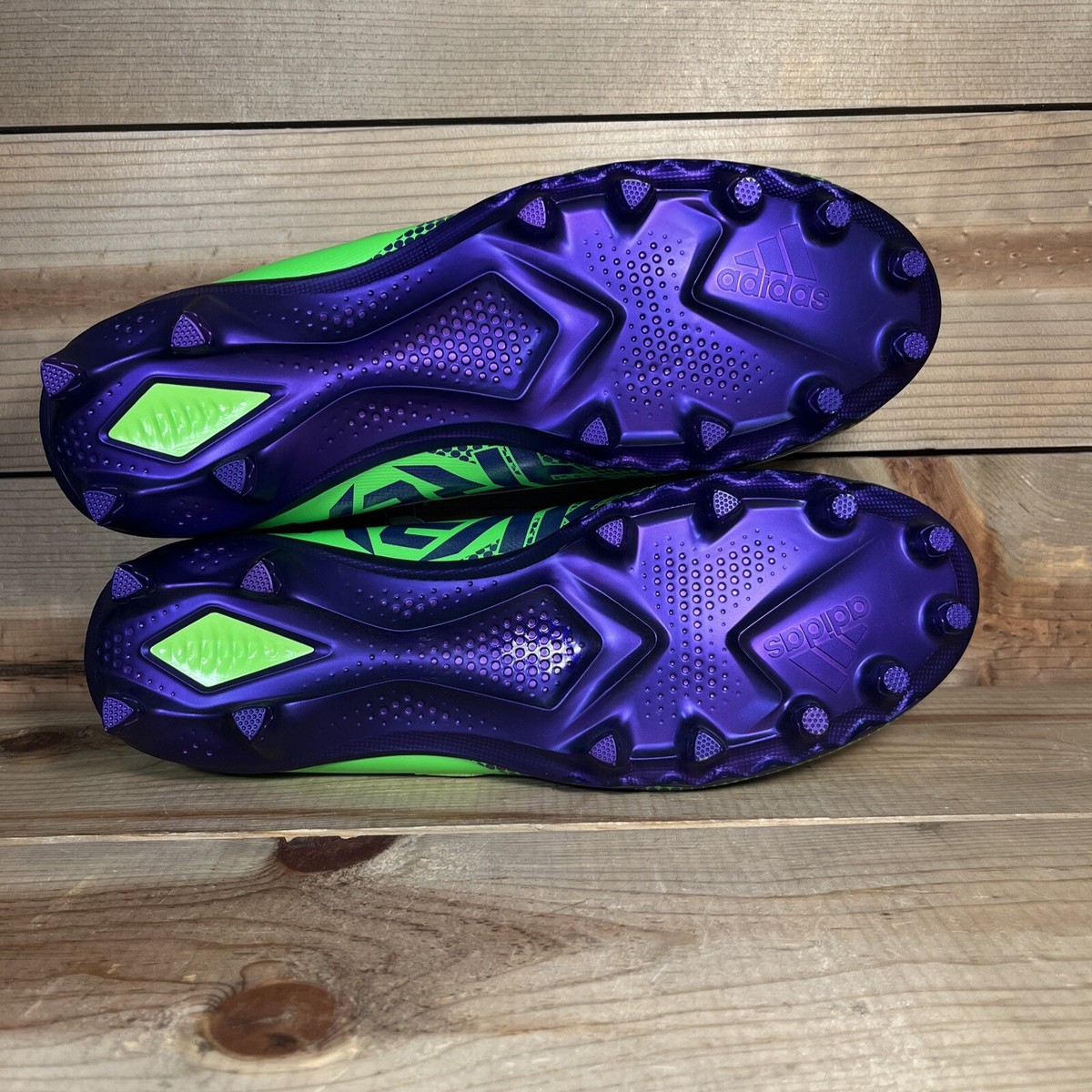 NEW Mens Size 13 - Adidas Freak 22 The Hulk Green Purple Football Cleats GX7906 NEW Mens Size 13 - Adidas Freak 22 The Hulk Green Purple  main image 3