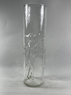 Vintage Libbey La Femme 3D Nude Girls Dancing Man Cave Cocktail Tumble Glasses