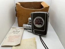 Vtg. Bell & Howell 8mm Magazine Camera 172  Angénieux/Elgeet Lenses