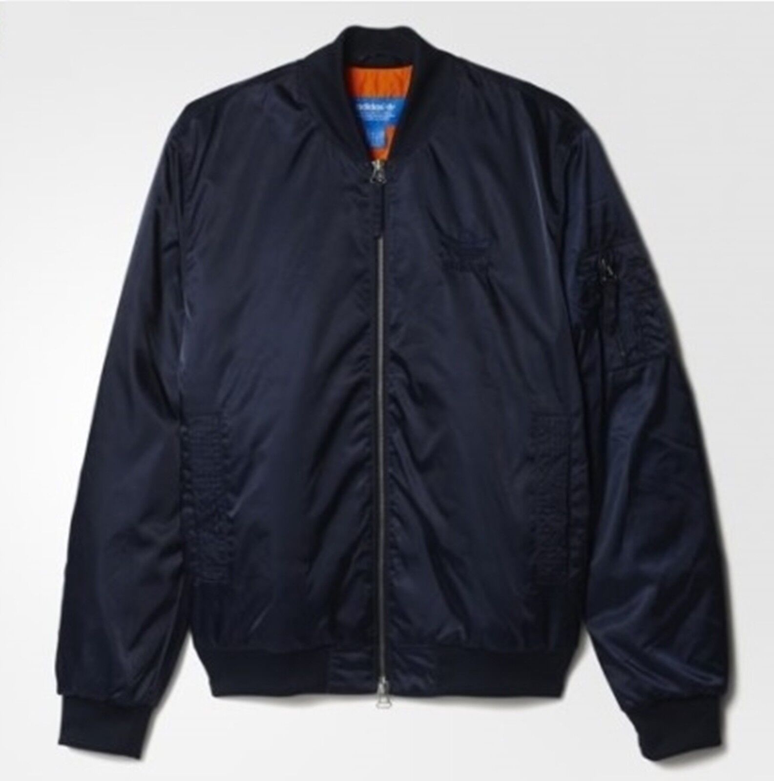 Men Superstar Bomber Jacket Winter Navy Coat Jackets AY9150 | eBay