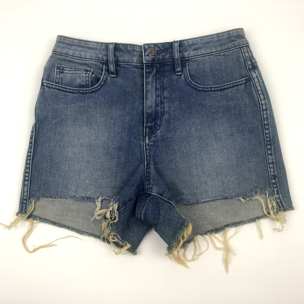Lee Denim Shorts Women's Size 6 High Rise Zip Closure