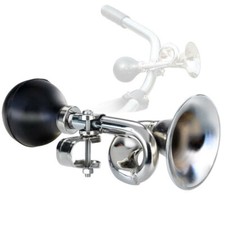 Loud Bicycle Handlebar Vintage Hooter Metal Air Horn Bell Bike Squeeze Bulb l