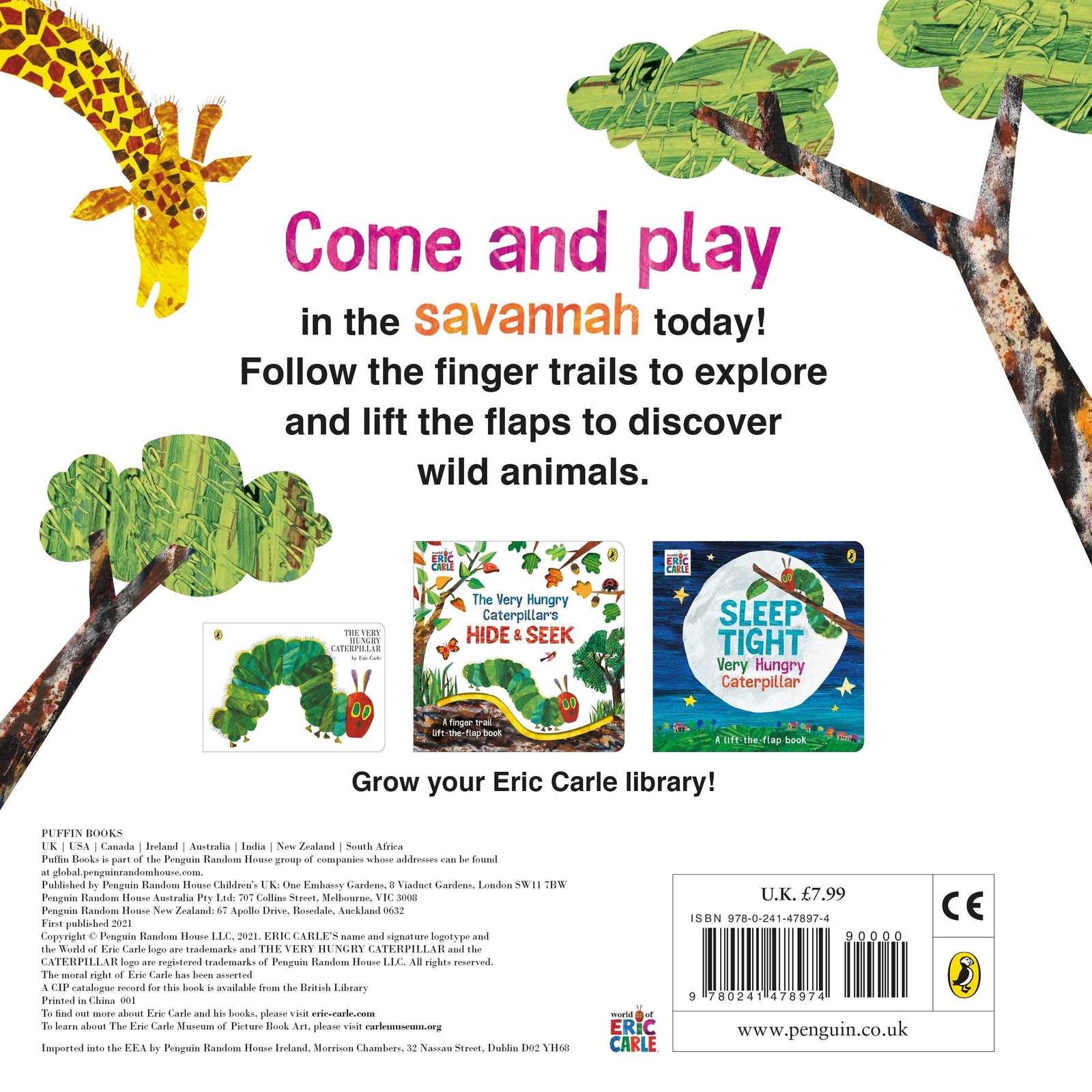 Thumbnail - The Very Hungry Caterpillar's Wild Animal Hide-and-seek | Eric Carle |