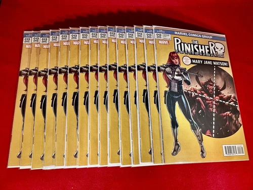THE PUNISHER #13 MARY JANE  AMAZING SPIDERMAN #129 Homage NM/NM+
