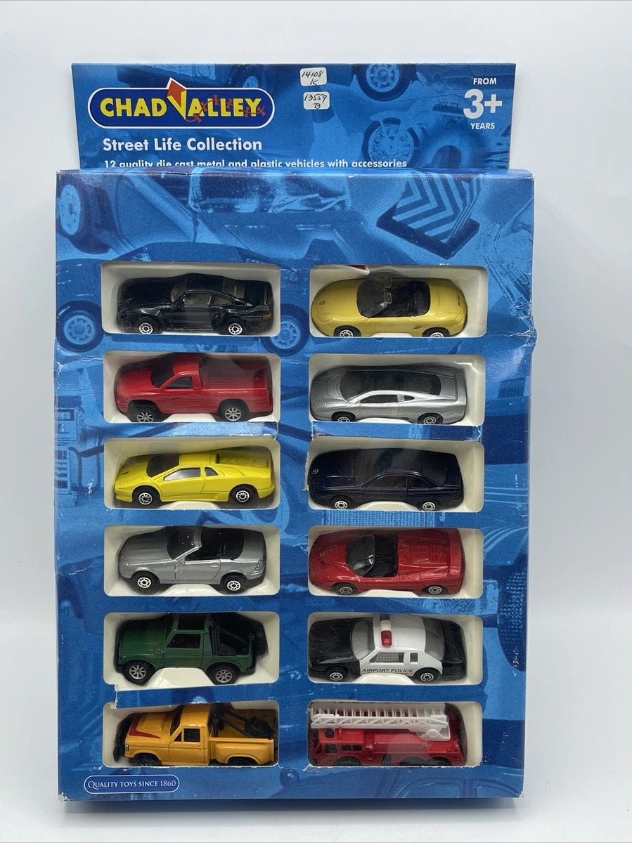 VINTAGE CHAD VALLEY DIE CAST RARE STREET LIFE COLLECTION 12 CARS