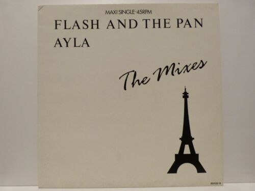 Flash & The Pan – 12“ Maxi – Ayla (The Mixes) / Epic EPC 651120 6 von 1987 - Afbeelding 1 van 2