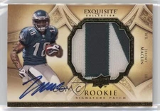 2009 Exquisite Collection Signature Jeremy Maclin RPA Rookie Patch Auto RC 1c2s
