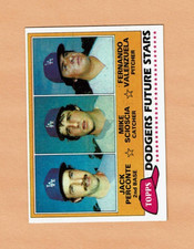 1981 Topps 302 Fernando Valenzuela Rookie Card NM-MT or Better