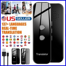Portable Offline Voice Translator Smart 137+Languages Real Time Translate Device