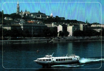 Mahart Tours, Continental Ship Postcard