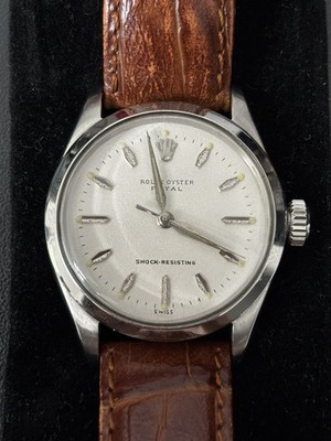 Vintage 1945 Rolex Oyster Royal 6444 Manual Wind Stainless Steel 