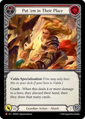 Put 'Em In Their Place [Rainbow Foil] - Mastery Pack Guardian