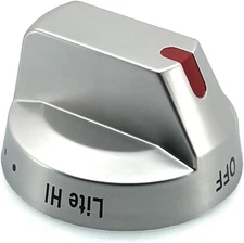 DG94-03500A/Z Knob Replacement for Samsung Gas Stove, DG94-03500U Silver 