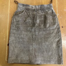 Vintage Espirit Sport Skirt 90s Womens 5 Brown