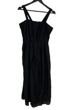 Banana Republic Black Maxi Dress Long Size 12