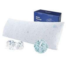 Cooling Body Pillow with 20"x54" Pack of 1 Blue one-sided Cooling 