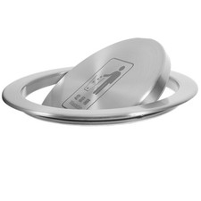  Copertura Rotonda Coperchio Del Bidone Della Spazzatura Incassato Cestino Banco