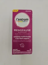Centrum Menopause Support Multivitamin (Total 30 Tabs) Hot Flash 06/26