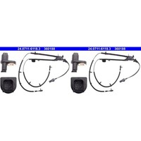 2X Ate ABS-SENSOR Raddrehzahl Hinten Passend FüR Ford Fiesta Fusion Mazda 2