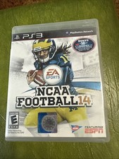 NCAA Football 14 (PlayStation 3, 2013) w/ case & insert