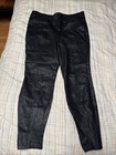 Liverpool Los Angeles Reese Black Crackled Coated Seamed Ankle Leggings 16/33 — photo 2