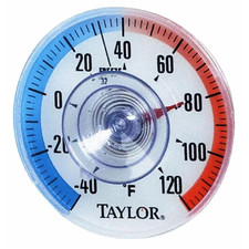 Outdoor Stick Thermometer Large Display Weather-Resistant