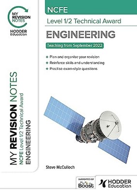 My Revision Notes: NCFE Level 1/2 Te... by McCulloch, Steve Paperback / softback