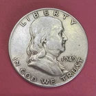 1949 Franklin Half Dollar 50C, VF - Very Fine