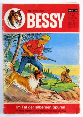 Bessy Comic Heft Nr.5 Im Tal der silbernen Spuren Original Bastei Verlag 1965-85 - Bild 1 von 3