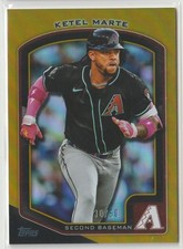 KETEL MARTE 2025 Topps Flagship 2 Collection GOLD FOIL Parallel #30/50 Card #59