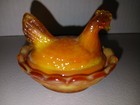Boyd hen on nest salt cellar slag — photo 1