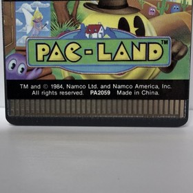 Pac-Land Atari Lynx 1991 Game + Manual Cleaned & Tested Working