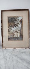 Gde. Aquarelle PONT NEUF PARIS c.1900 non signée No Copy 