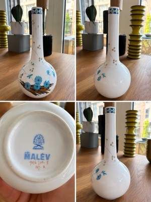 Exklusive Herend Porzellan-Vase   Sonderedition für MALÉV Airlines