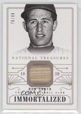 2014 Panini National Treasures Immortalized 76/99 Ron Santo #19 HOF p0y
