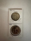 Walking Liberty Silver Half Dollars 1927-S & 1947
