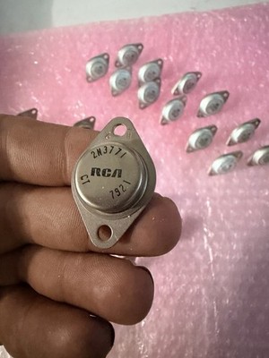 RCA 2N3771 Power Transistors TO-3 Vintage NOS Semiconductor